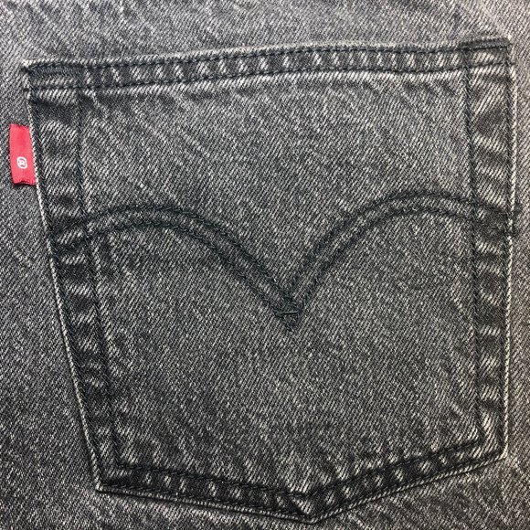 Levi's - 501 Original Shorts, Charcoal - Picture 8 of 16